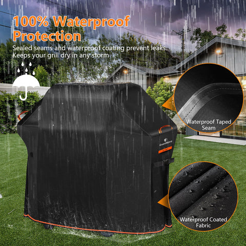 GuardKove waterproof structure blocks rain and moisture, reducing rust risk