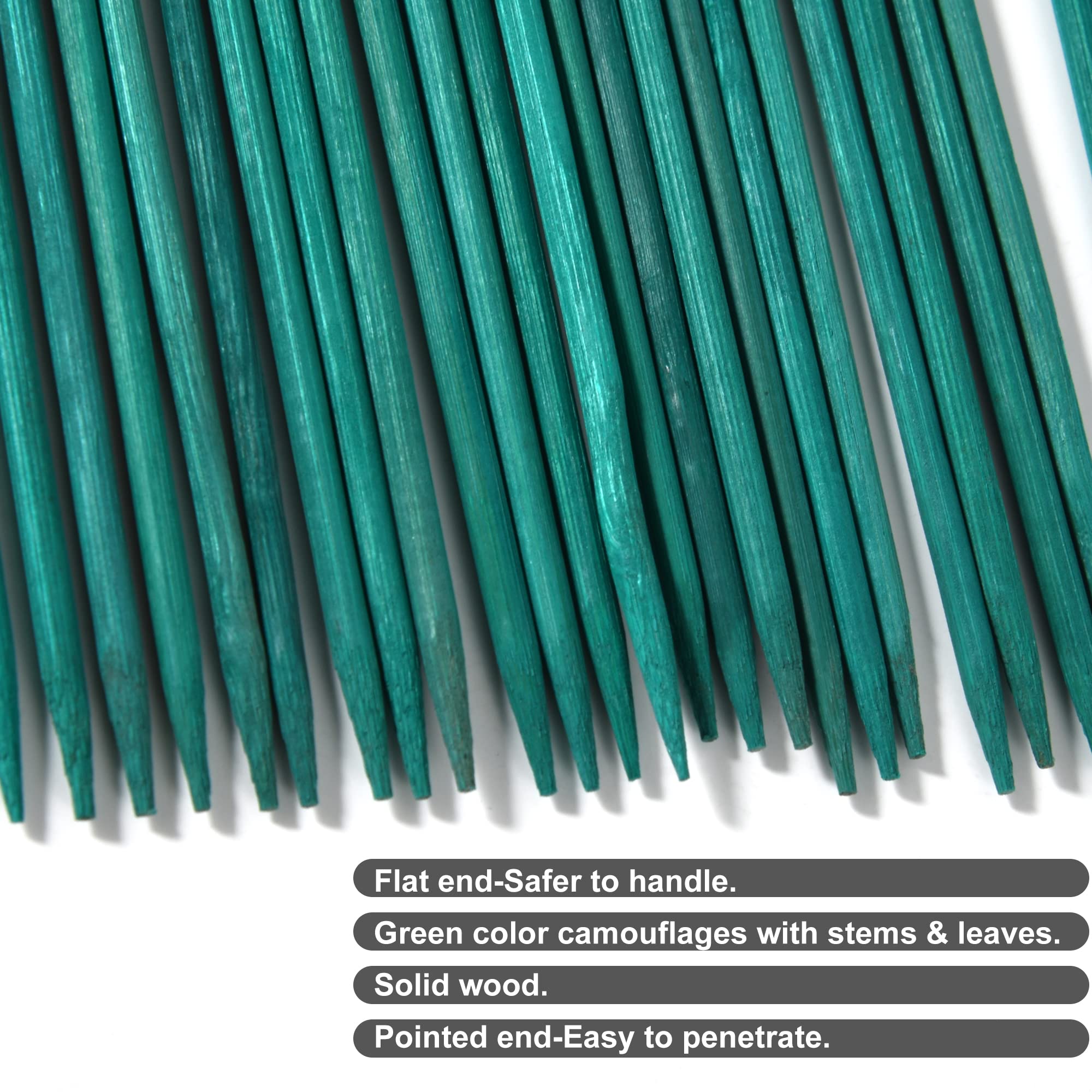 Guatbsecure green twist ties 100-pack secure stems during growth.