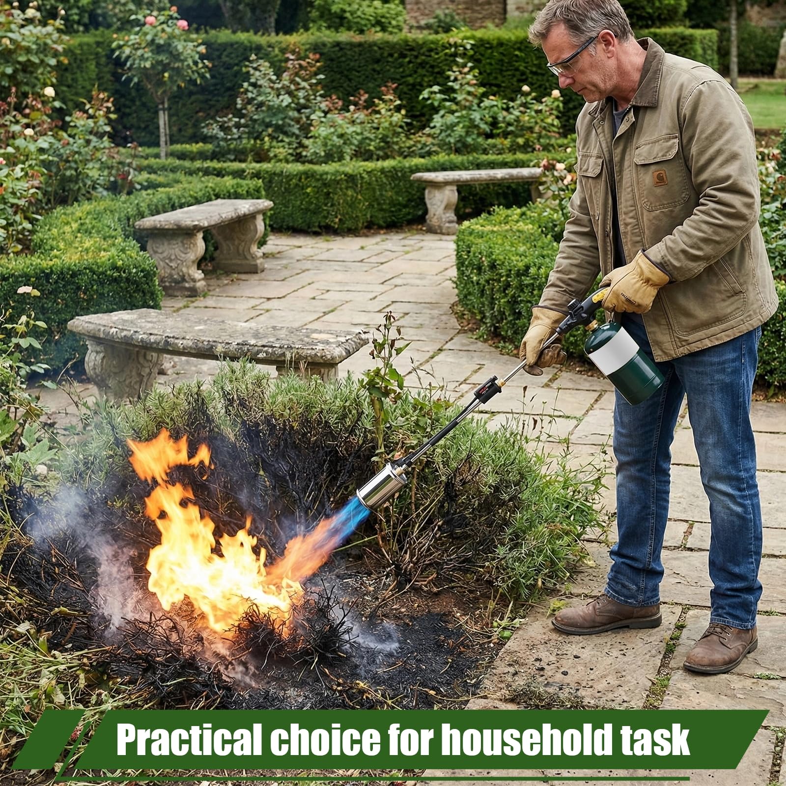 Easy-to-use torch for beginners with clear flame control.