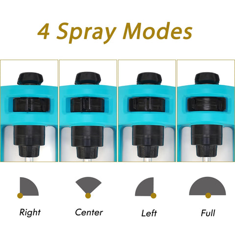 Sturdy base of the GUDWING sprinkler helps stay steady in wind.
