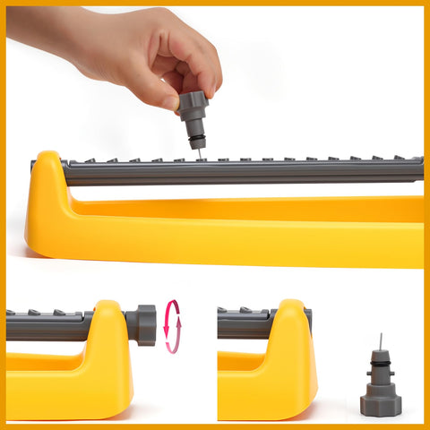 GUDWING sprinkler ideal for garden spraying and lawn irrigation.