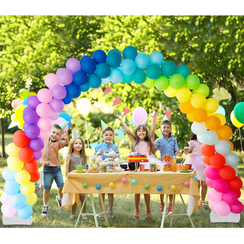 Gueevin balloon stand base with 18mm inlet for quick, easy filling.