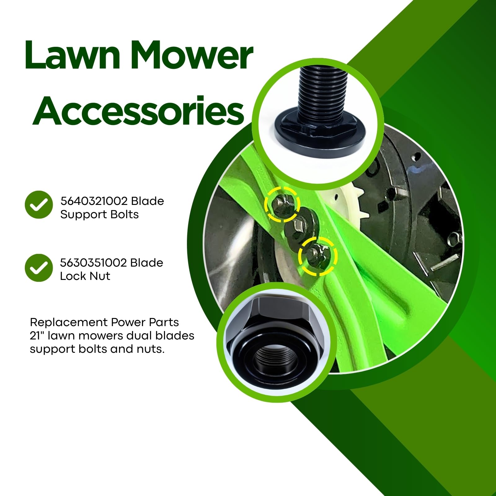 GUEMORVE 21-inch high-lift blade hardware enables quick, reliable installation.