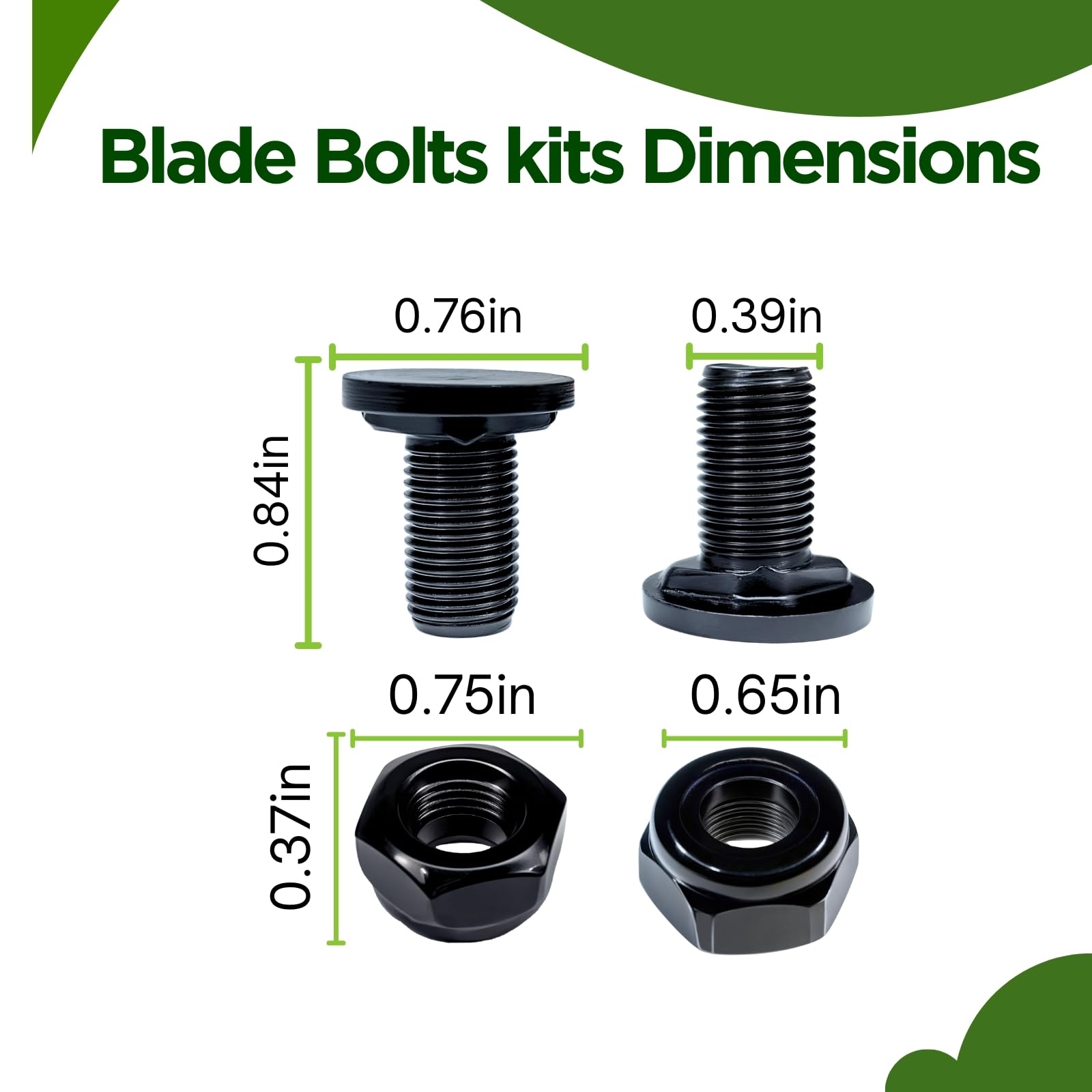 GUEMORVE dual diamond-hole fit ensures a tight, wobble-free blade connection.