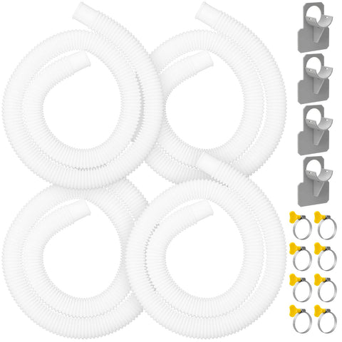 GUEQUITLEX pool pump hose 1.25-inch diameter, 59-inch length for above-ground pools, steadier flow