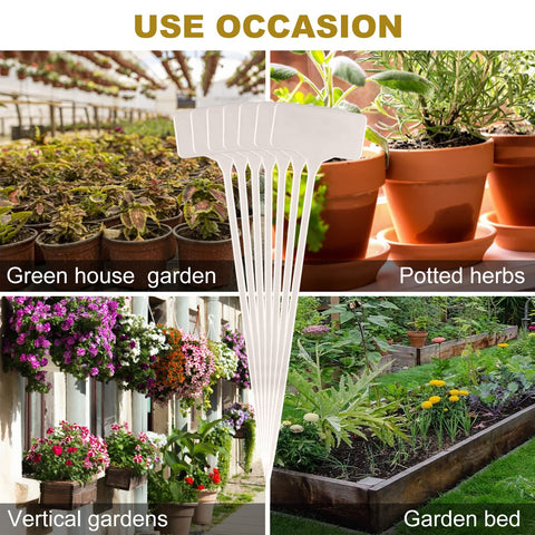 GUFJUCH vegetable, herb, and flower labels support garden organization.