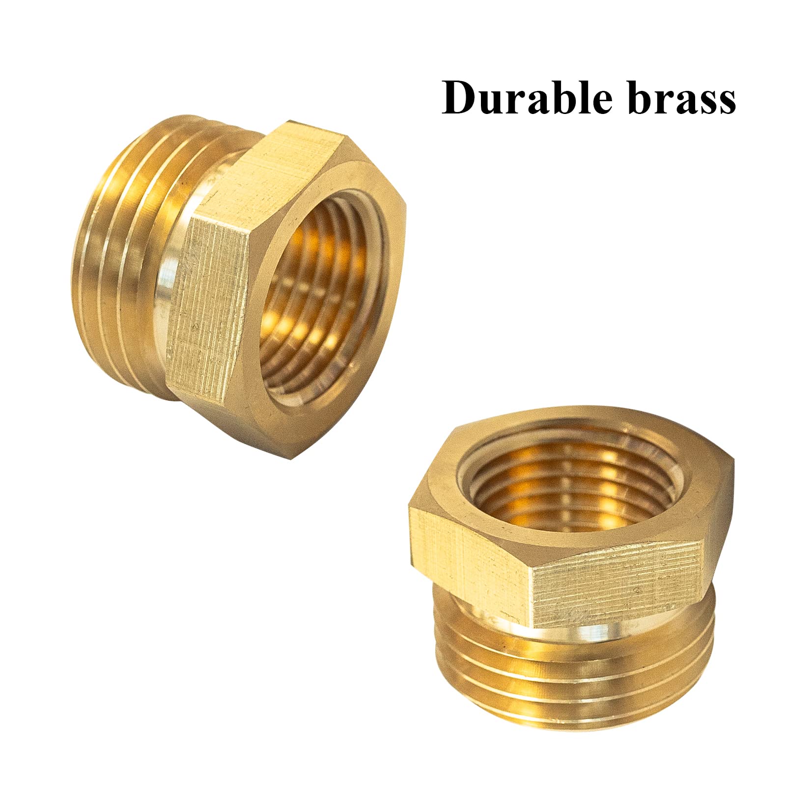 Gugaguga outdoor water pipe adapter ready for garden irrigation.