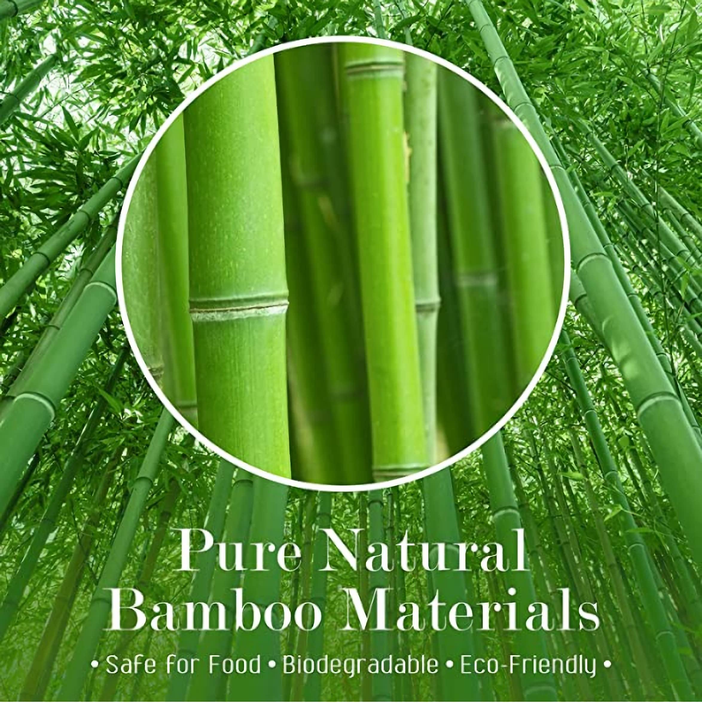 GuGen 6-inch bamboo paddle picks in a 200-pack for entertaining.