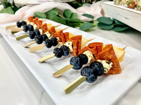 GuGen handpicked quality bamboo paddle picks ensure clean, safe serving.