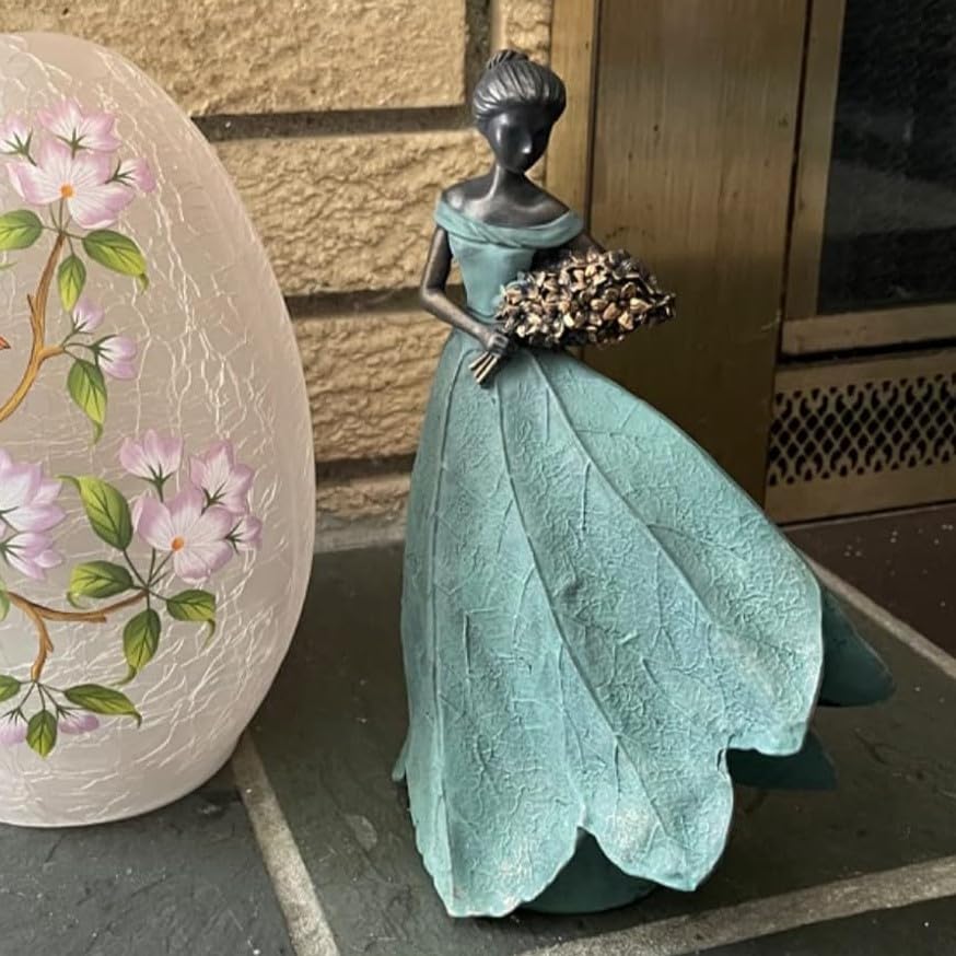 Guichifun resin garden statue is weatherproof and fade-resistant for outdoor longevity.