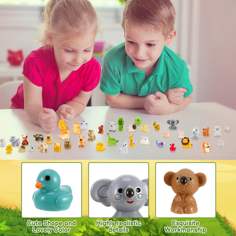 Guiqulai miniature animal ornaments for aquarium displays with durable, fade-resistant finish.