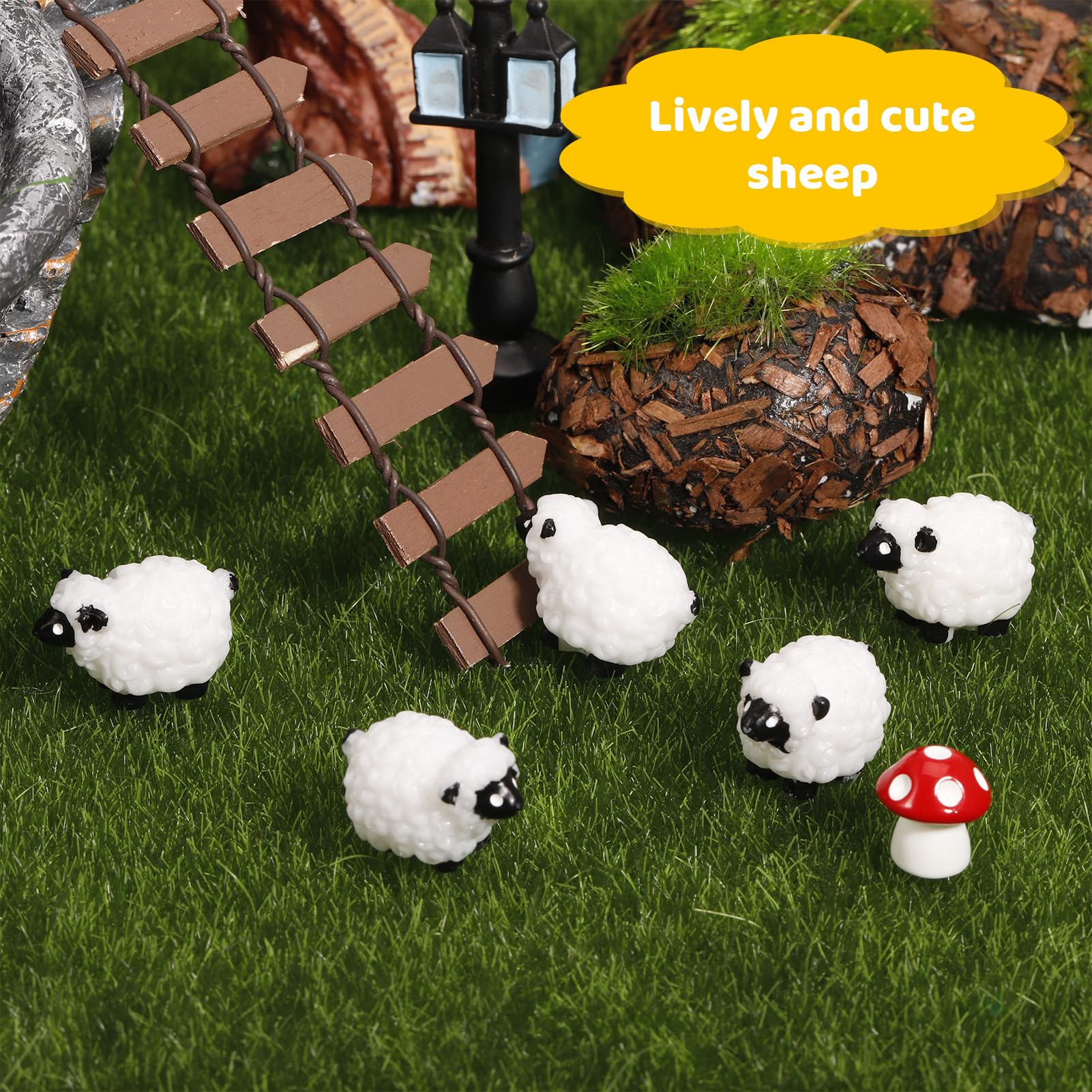 Guiqulai succulent pot sheep ornament for plant displays