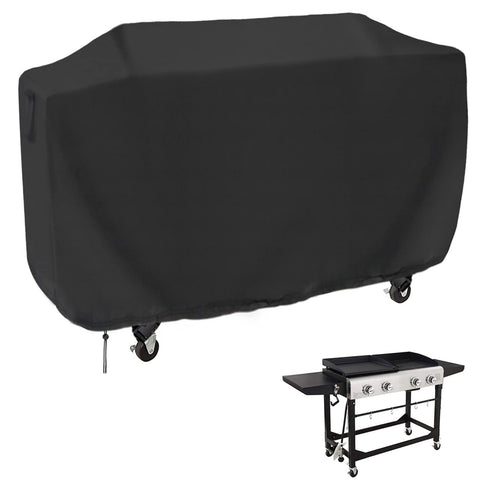 Guisong flat top cover on Royal Gourmet GD401 for weather protection.