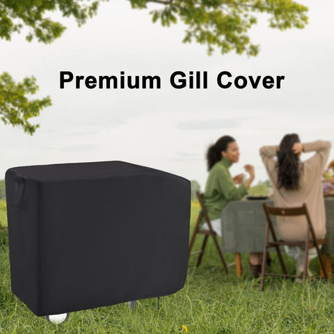 Guisong 38x24x33.8 inch measurement shown for Royal Gourmet fit