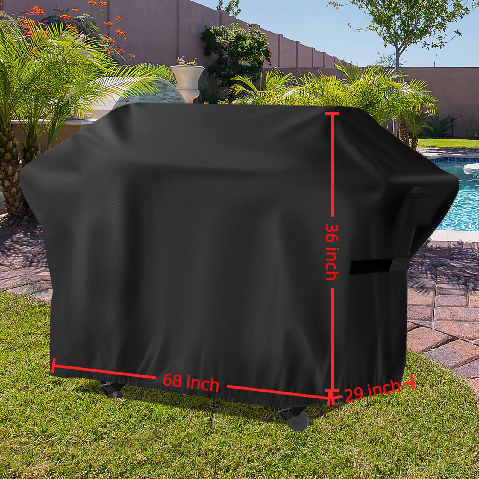 Guisong reinforced corners and seals extend outdoor griddle protection
