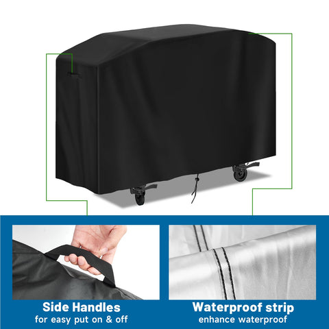 Guisong wind-resistant flat-top cover stays in place during strong winds.