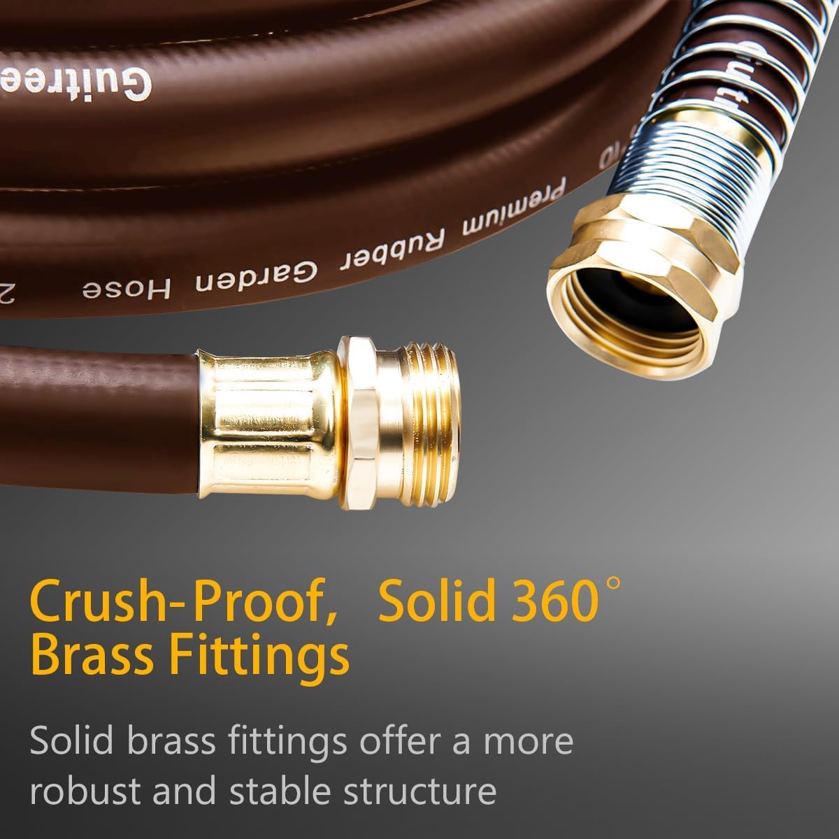 Guitrees brass 3-4 fittings provide a secure, leak-free connection to your faucet.