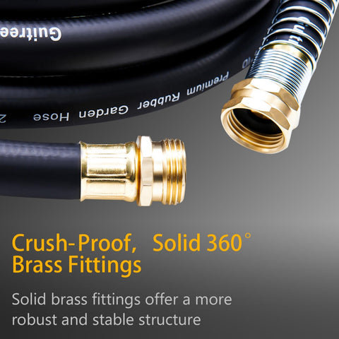 Guitrees heavy-duty hose stands up to high-pressure tasks in any season.