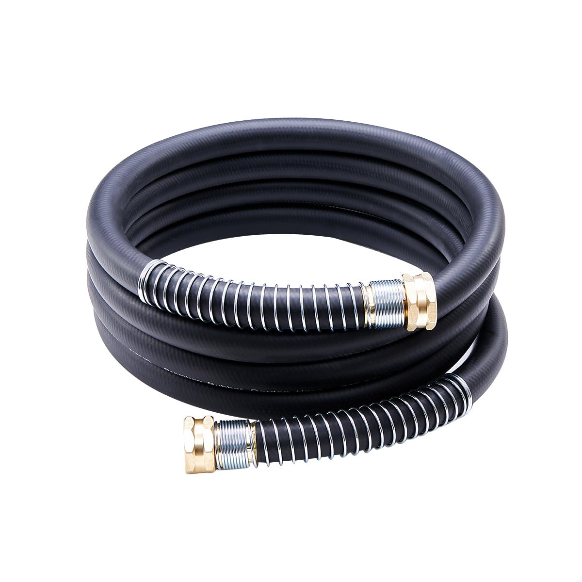 Guitrees Leader Garden Hose 10ft with brass fittings for reliable watering.