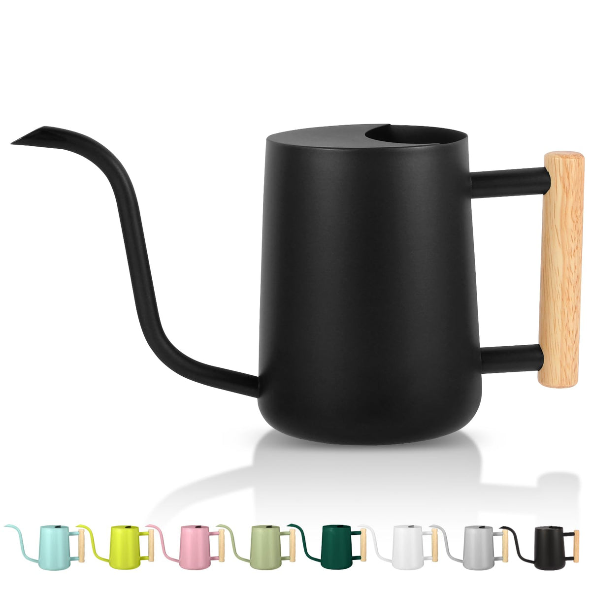 GUKJOB plant watering can 35oz in stainless steel for precise indoor watering