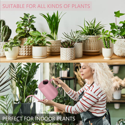 GUKJOB semi-opening top prevents spills during quick plant watering