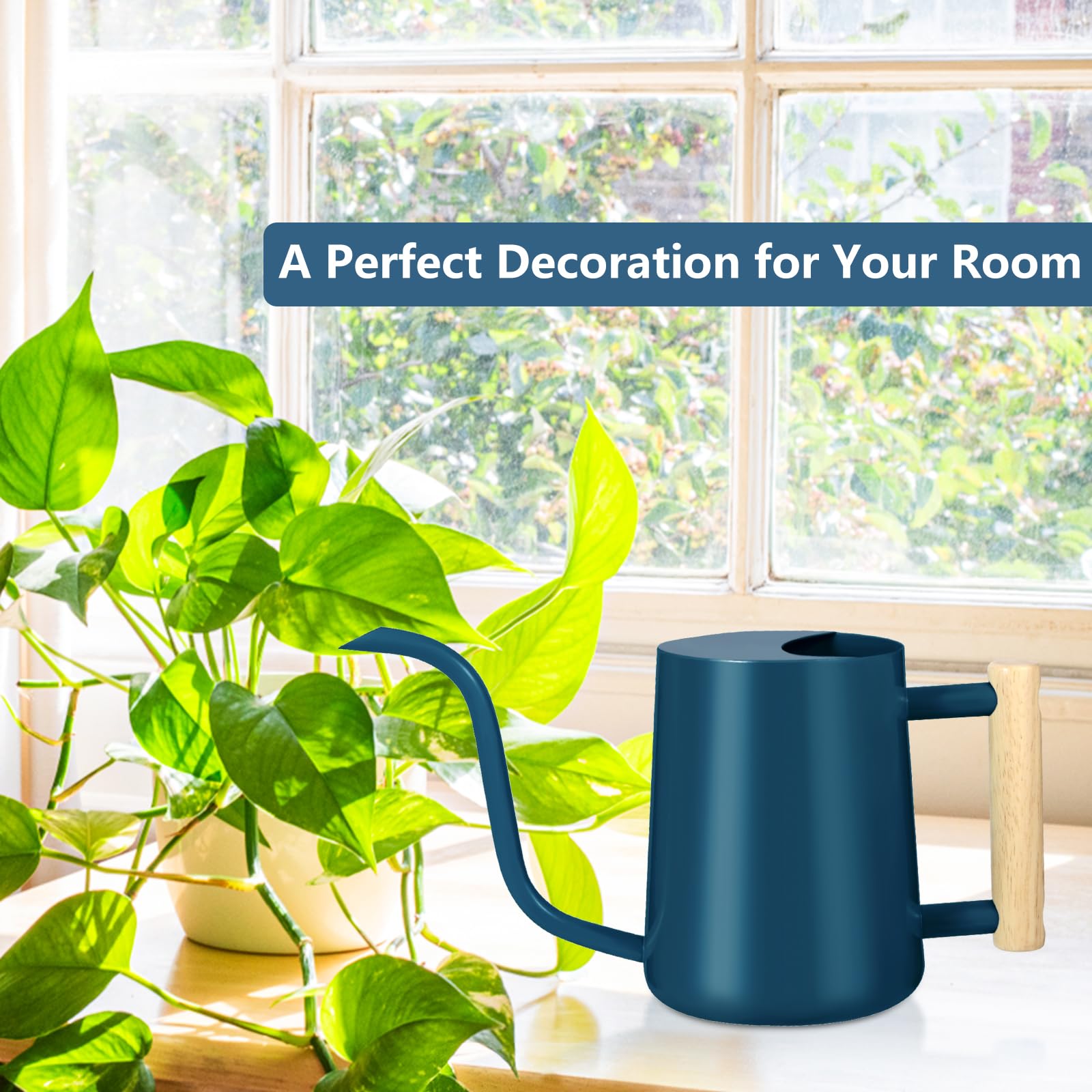 GUKJOB 35oz capacity is ideal for small indoor plants