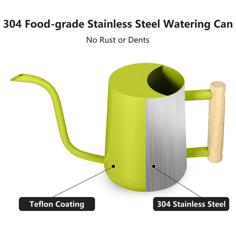 GUKJOB compact 35oz can balances lightweight feel for small plants.
