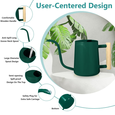 GUKJOB decorative watering can enhances home decor