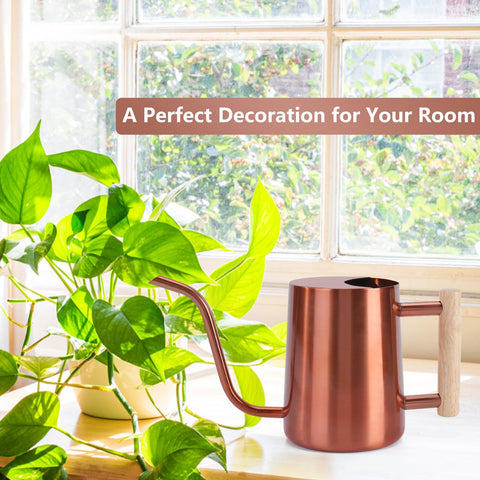 GUKJOB Watering Can spill-proof semi-opening top reduces mess
