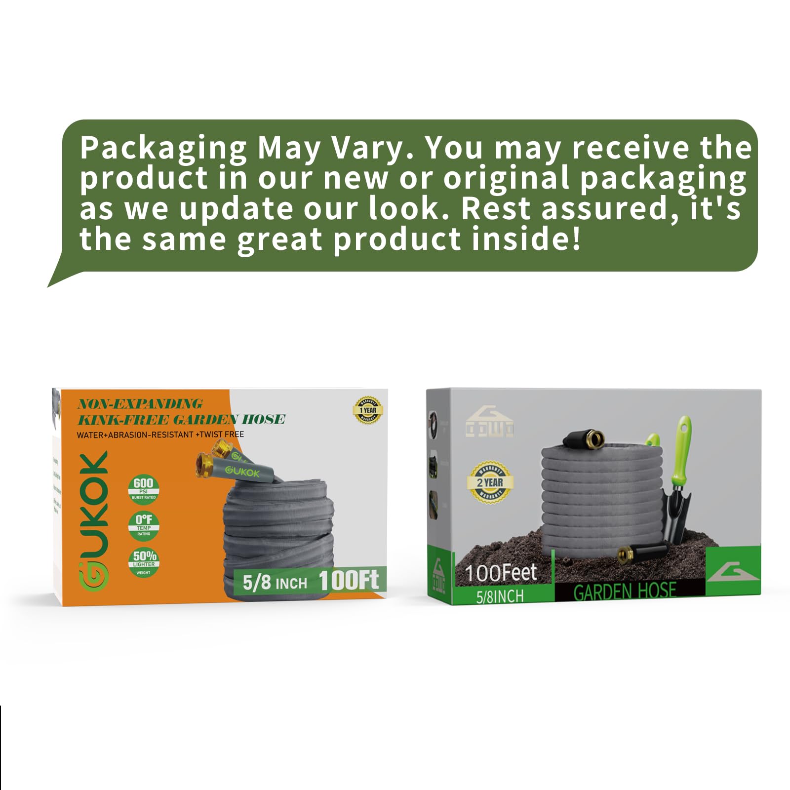 GUKOK garden hose suitable for lawns and patios in any season