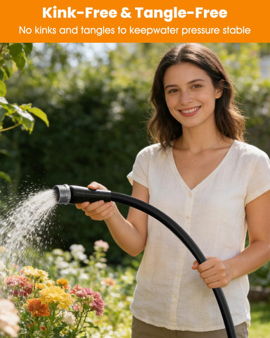 GUKOK lightweight hose design for easy handling and transport.