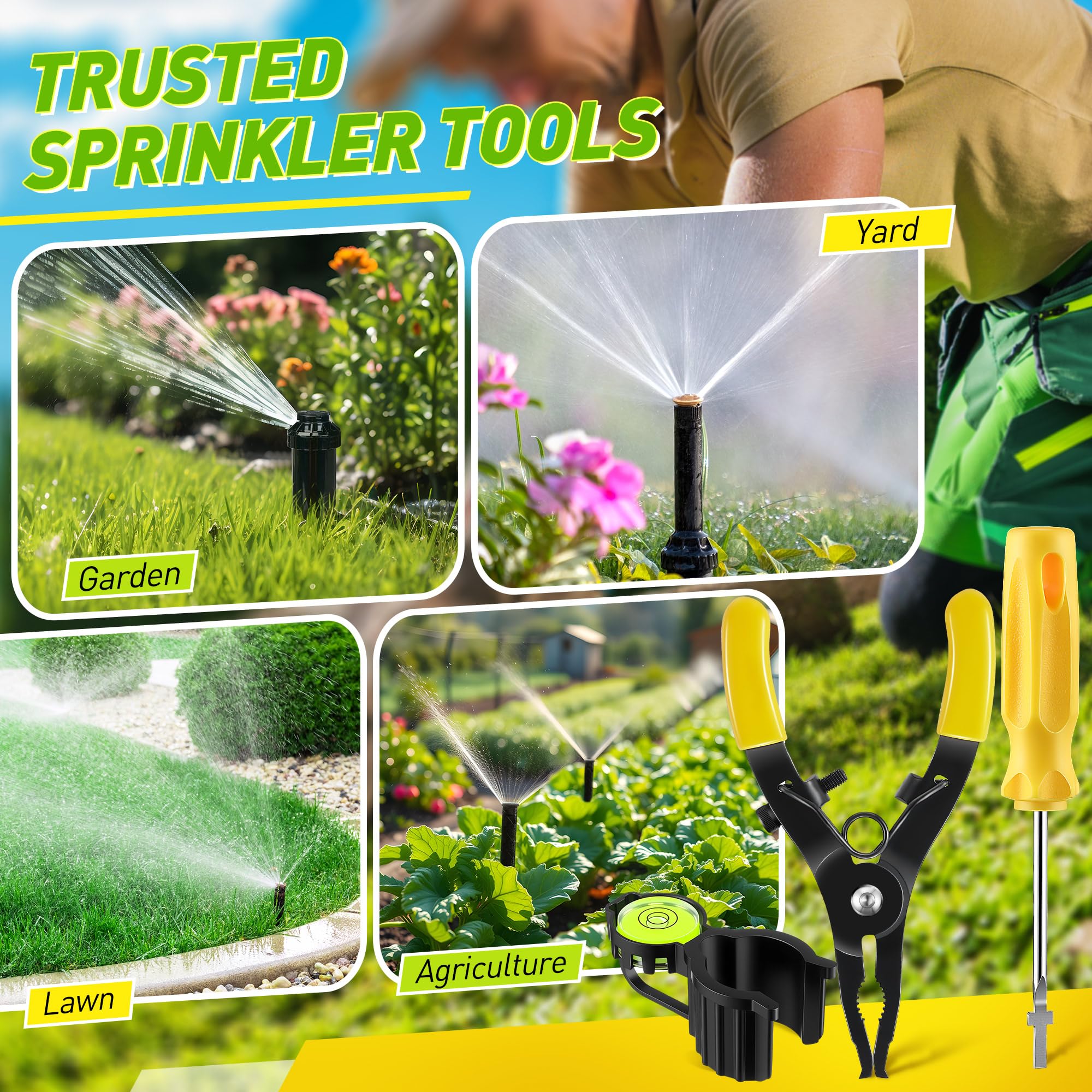 Gulfmew tool kit supports precise irrigation adjustments with minimal disruption.