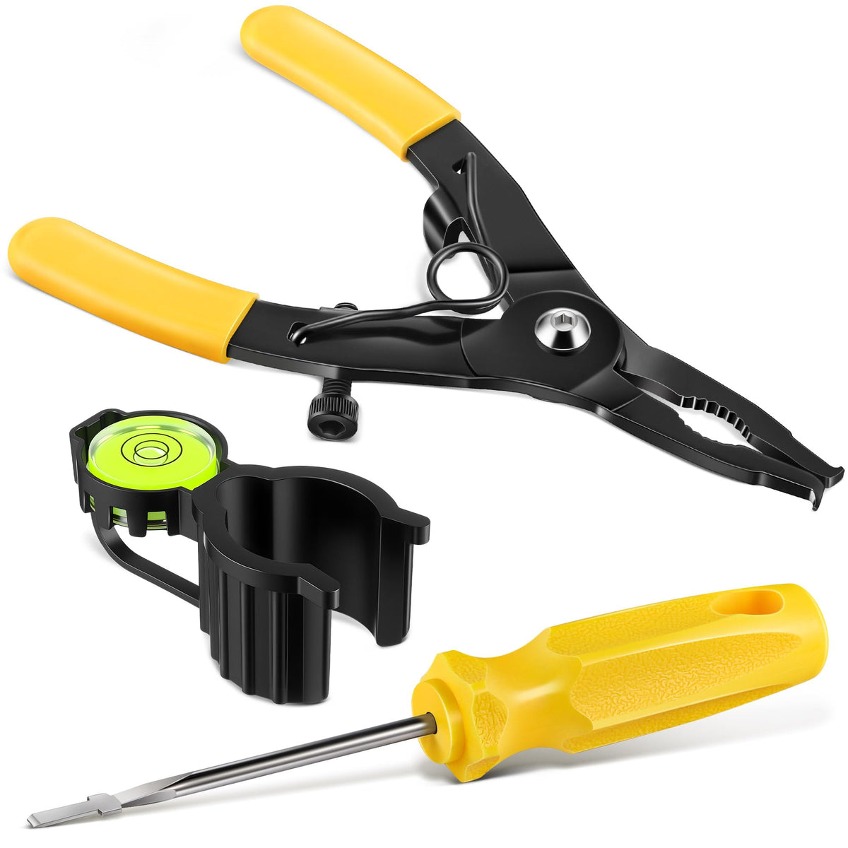 Gulfmew 3-in-1 tool kit rotor hold up with level for stable sprinkler maintenance.