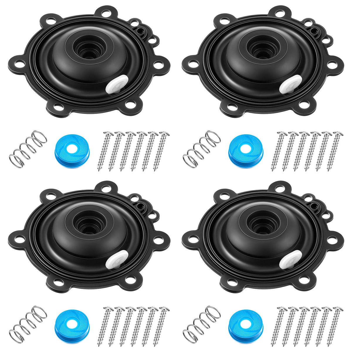 Gulfmew diaphragm repair kit assembly enables quick valve maintenance for irrigation systems.