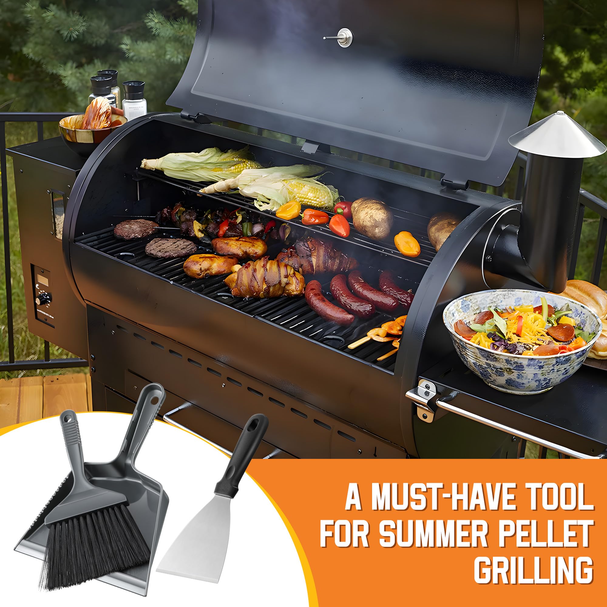 Gulfmew versatile kit suitable for pellet and gas grills