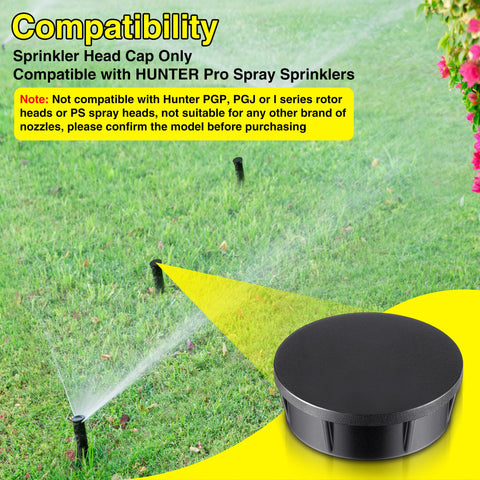 Gulfmew sprinkler cap installation being performed easily