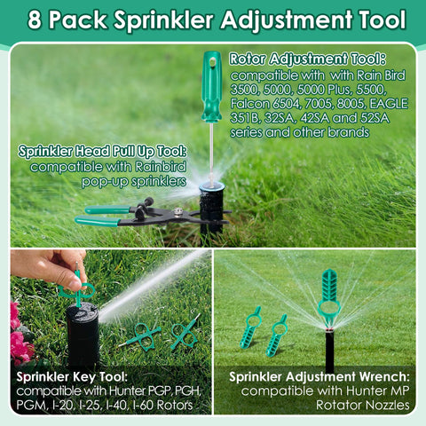 Gulfmew spray head pull-up tool for easy pop-up head access.