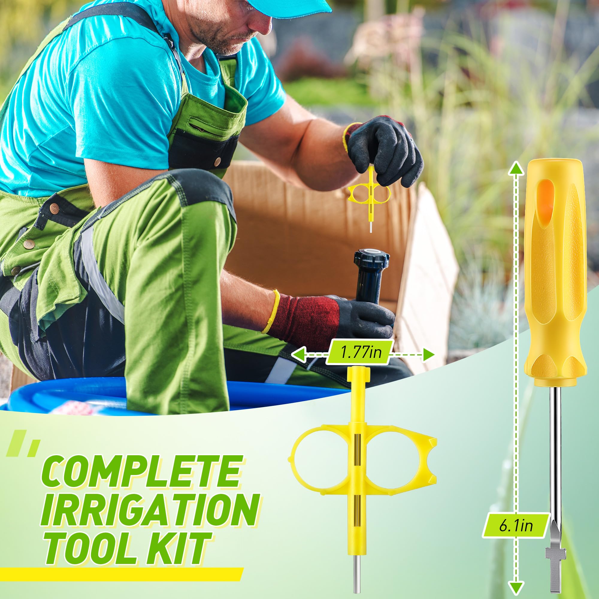 Gulfmew sprinkler key tool for quick maintenance access.