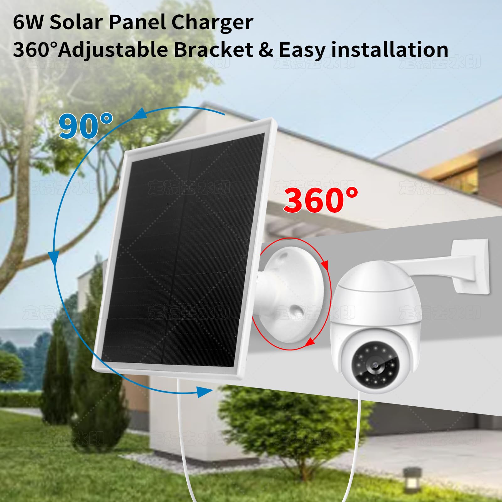 Gulisot IP66 waterproof rating ensures outdoor reliability in harsh weather.
