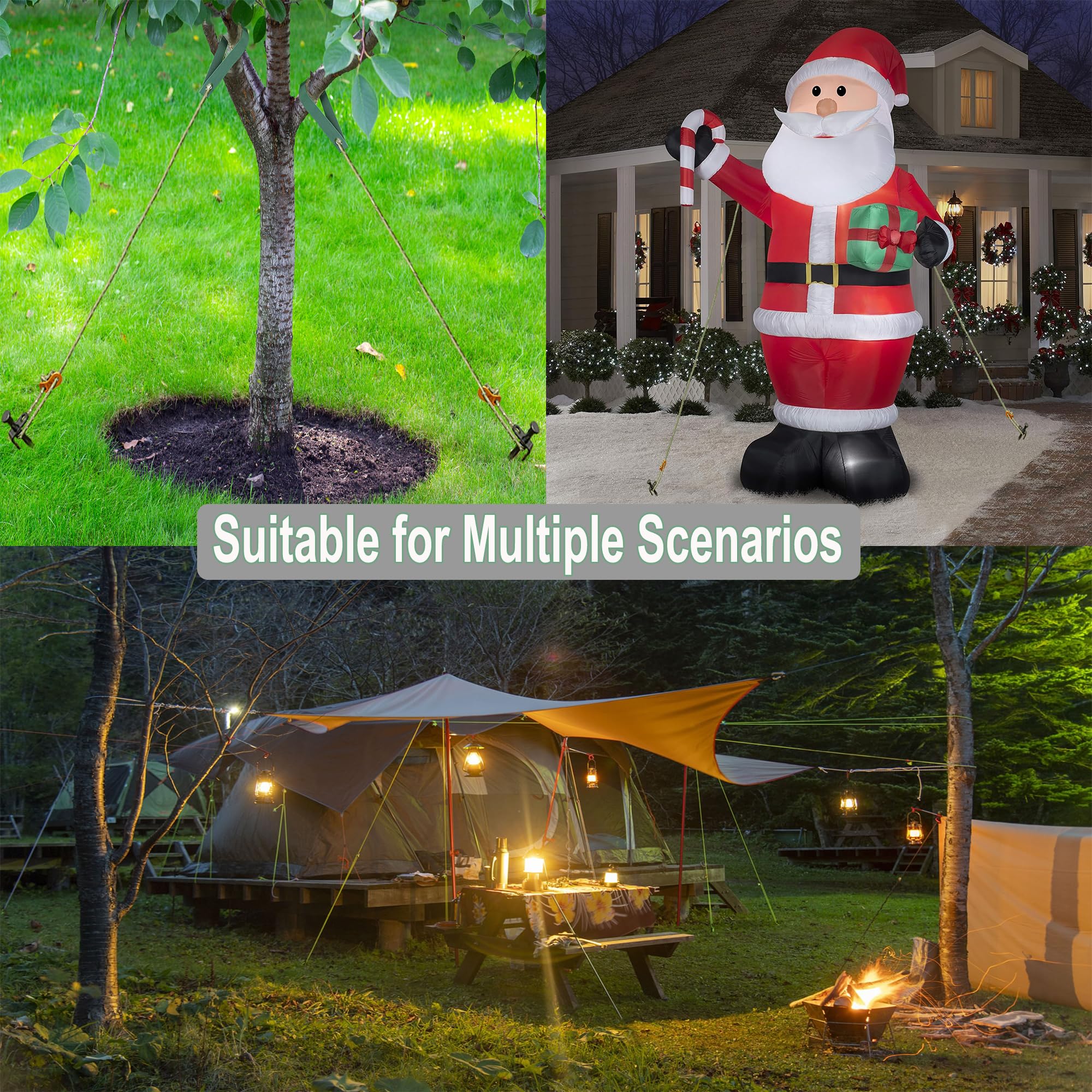 Gulissa Tree Stake Kit easy setup demonstration for quick installation.