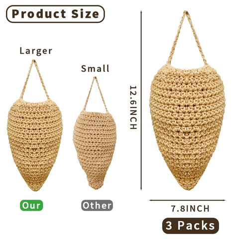 Gullora wasp nest deco on patio helps maintain a peaceful space.