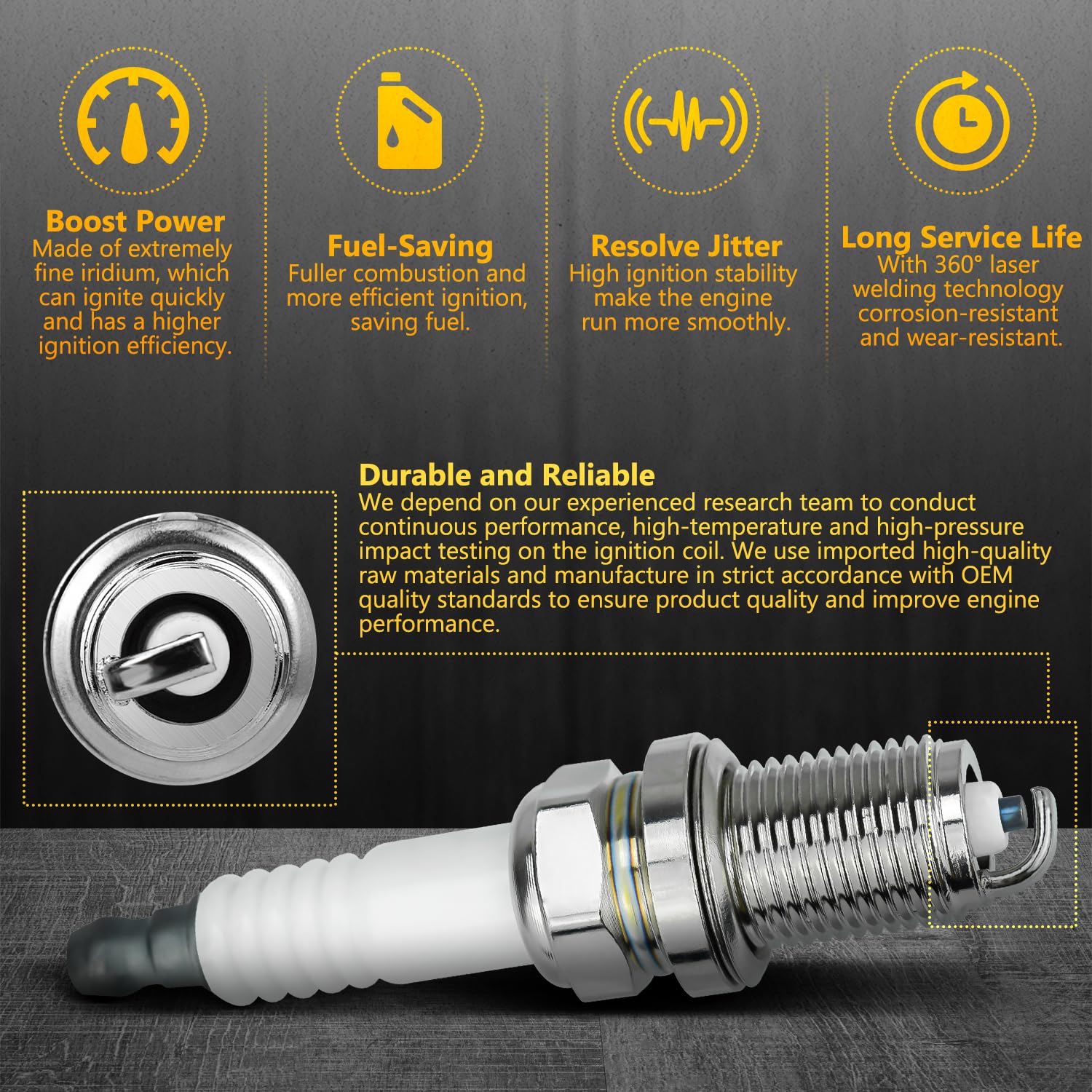 GULUANT aftermarket replacement note confirms compatibility for Kohler models