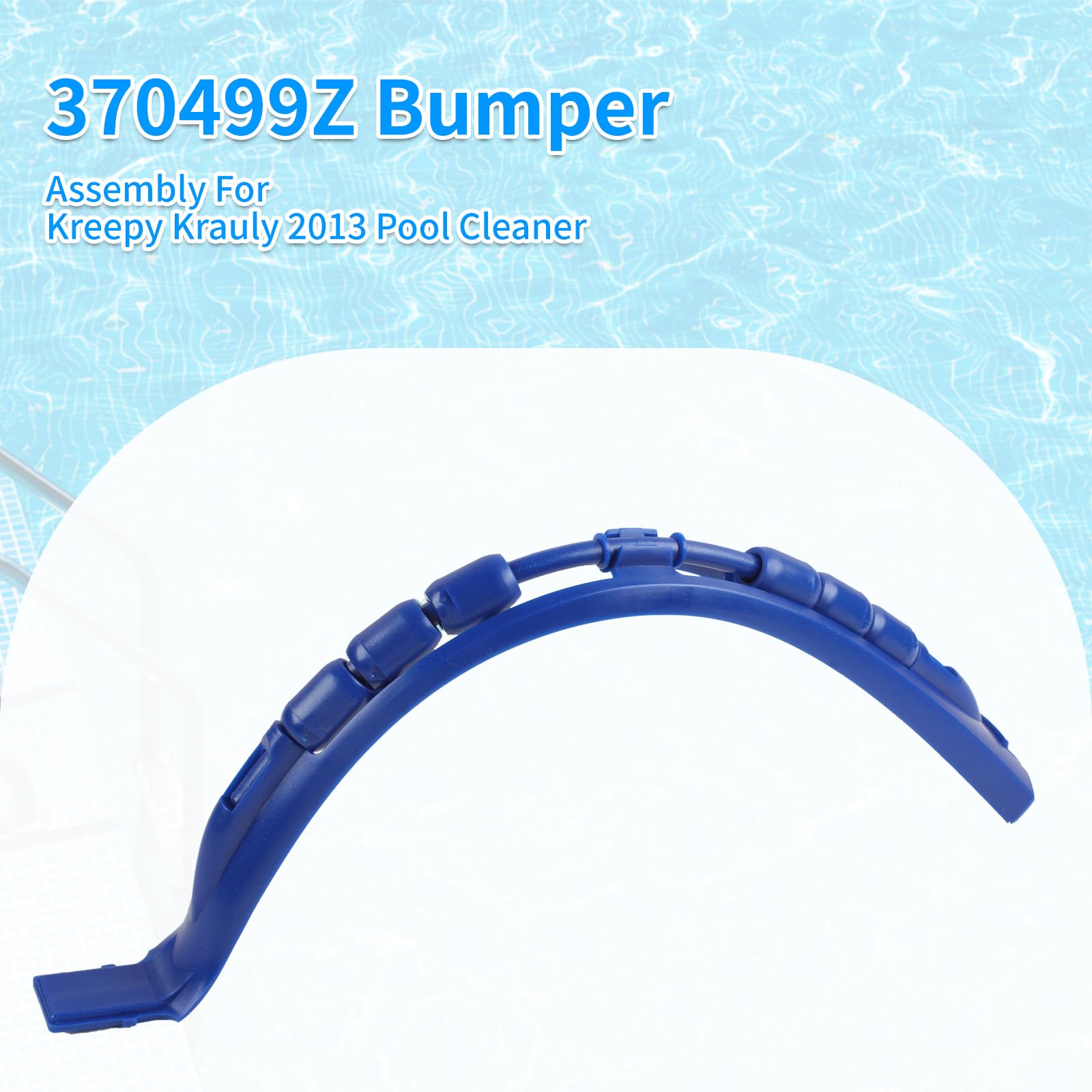 Guojinjism 370499Z bumper cross-section highlights protective design and smooth operation.