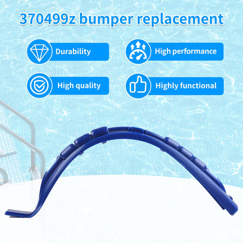 Guojinjism 370499Z bumper features durable construction for enhanced pool equipment lifespan.