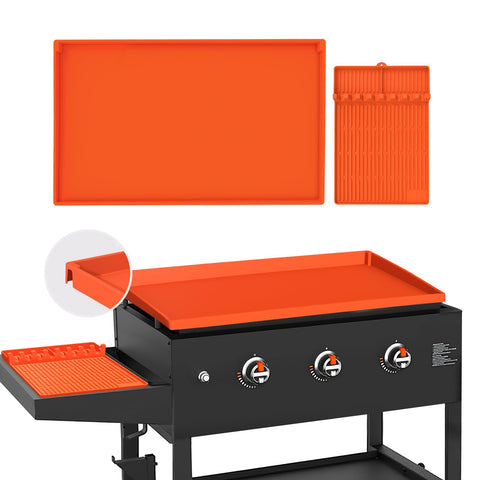 GUSOYO full-edge 28-inch Blackstone cover protects your griddle from rain and debris.