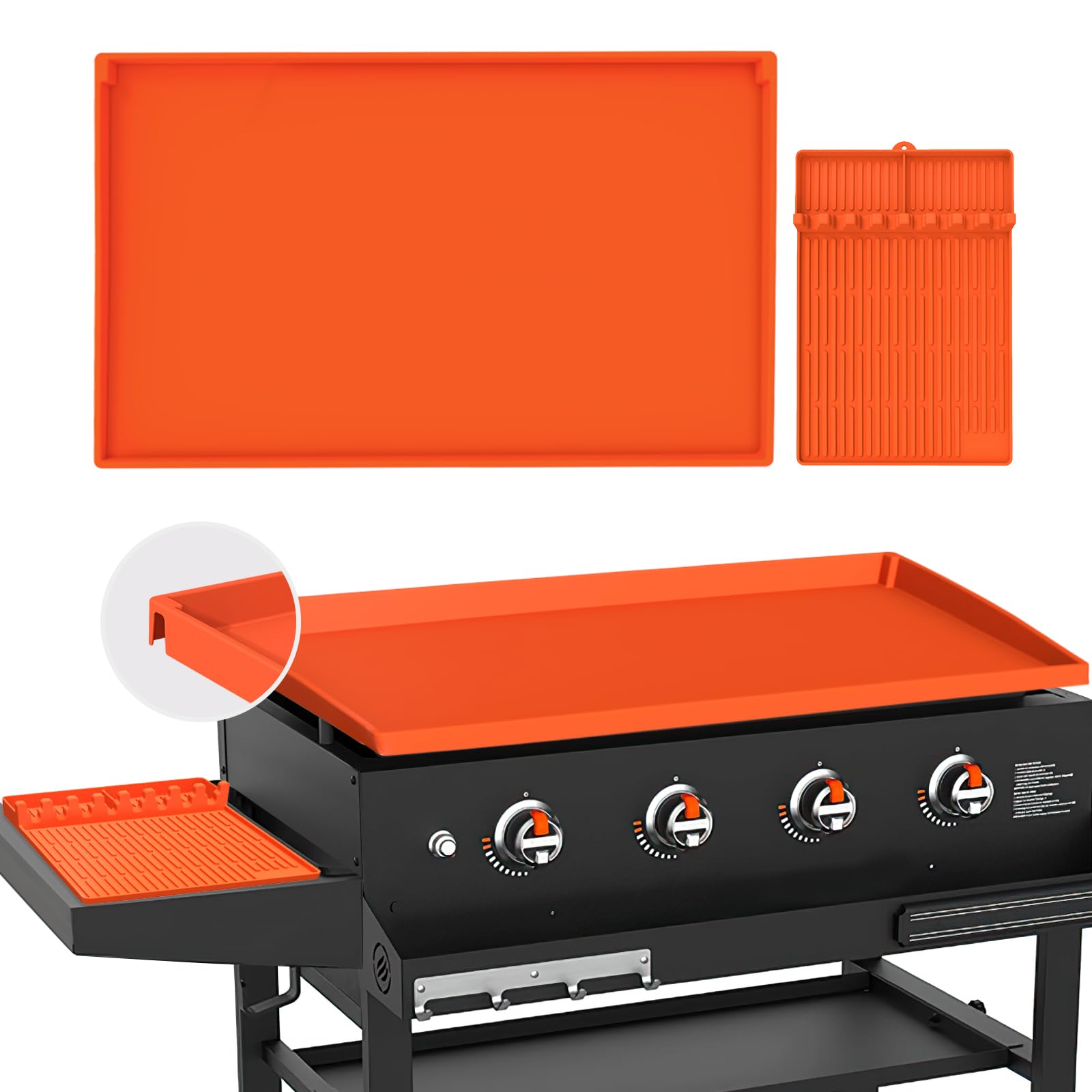 GUSOYO full-edge cover for 36-inch Blackstone protects surface from weather and debris
