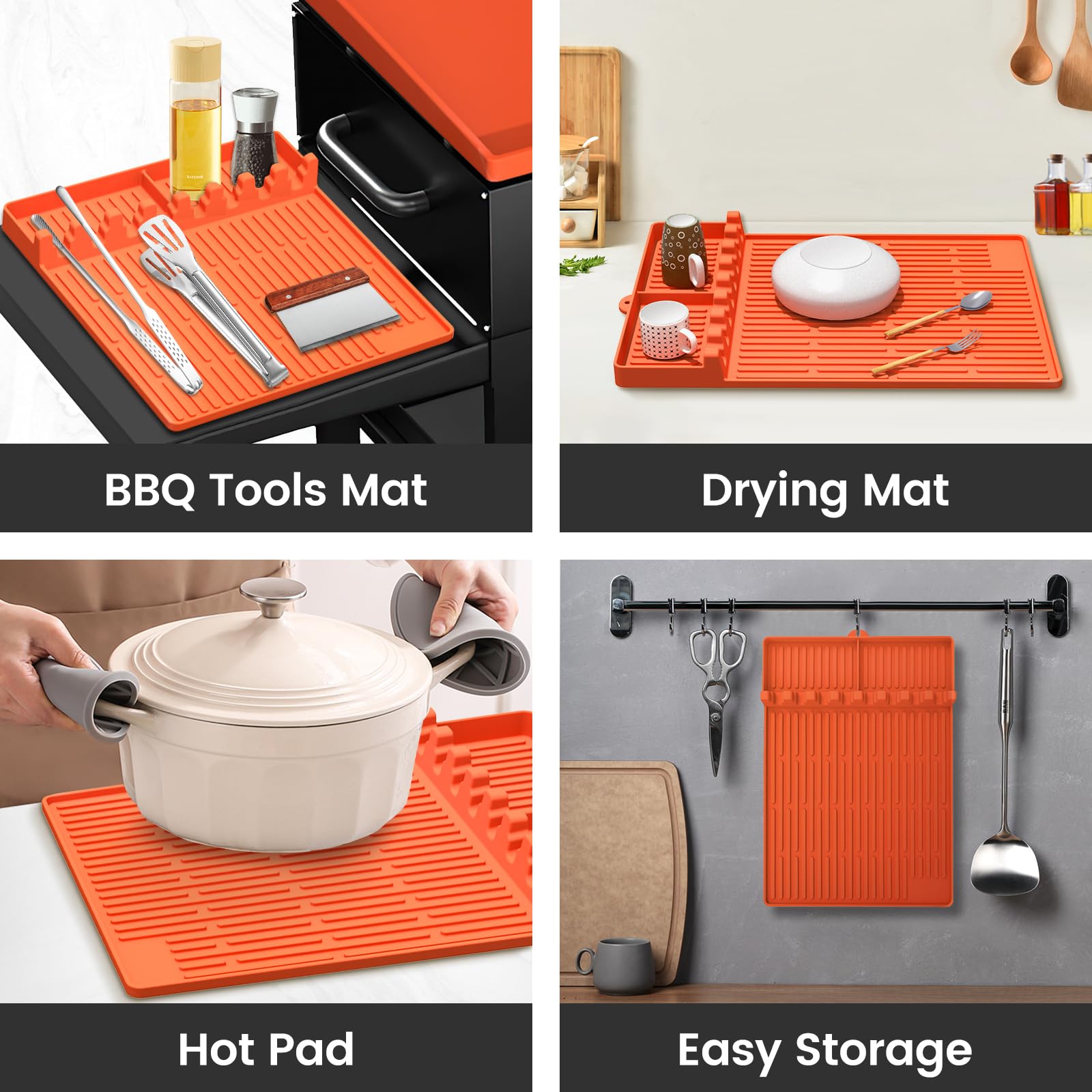 GUSOYO waterproof and grease-proof griddle protector protects the surface