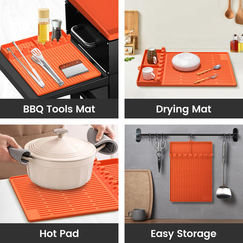 GUSOYO waterproof and grease-proof griddle protector protects the surface