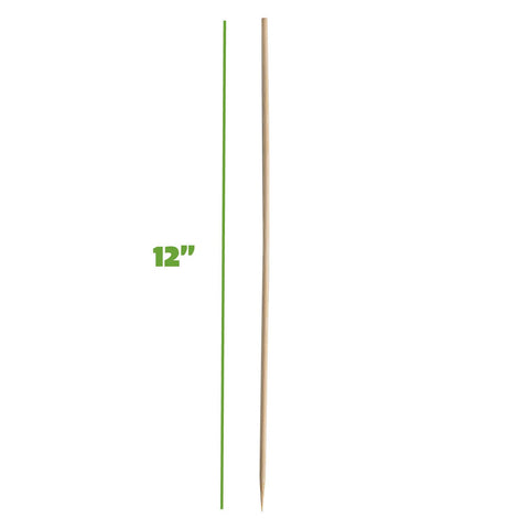GUSTO skewers with smooth, splinter-free finish for easy piercing