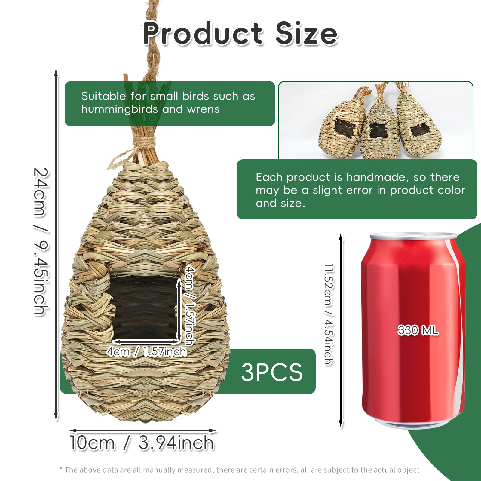 Gute grass bird nest hand-woven showcases natural elegance in gardens.